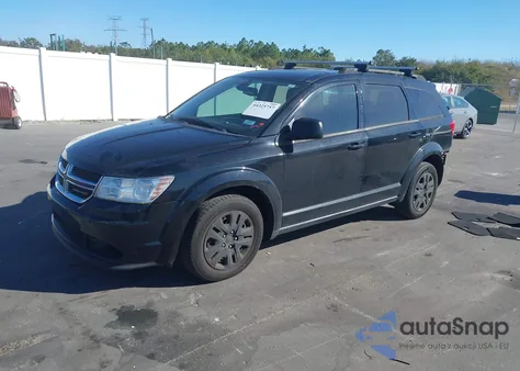 2018 Dodge Journey Se z USA, uszkodzony, nr VIN 3C4PDCAB9JT496568